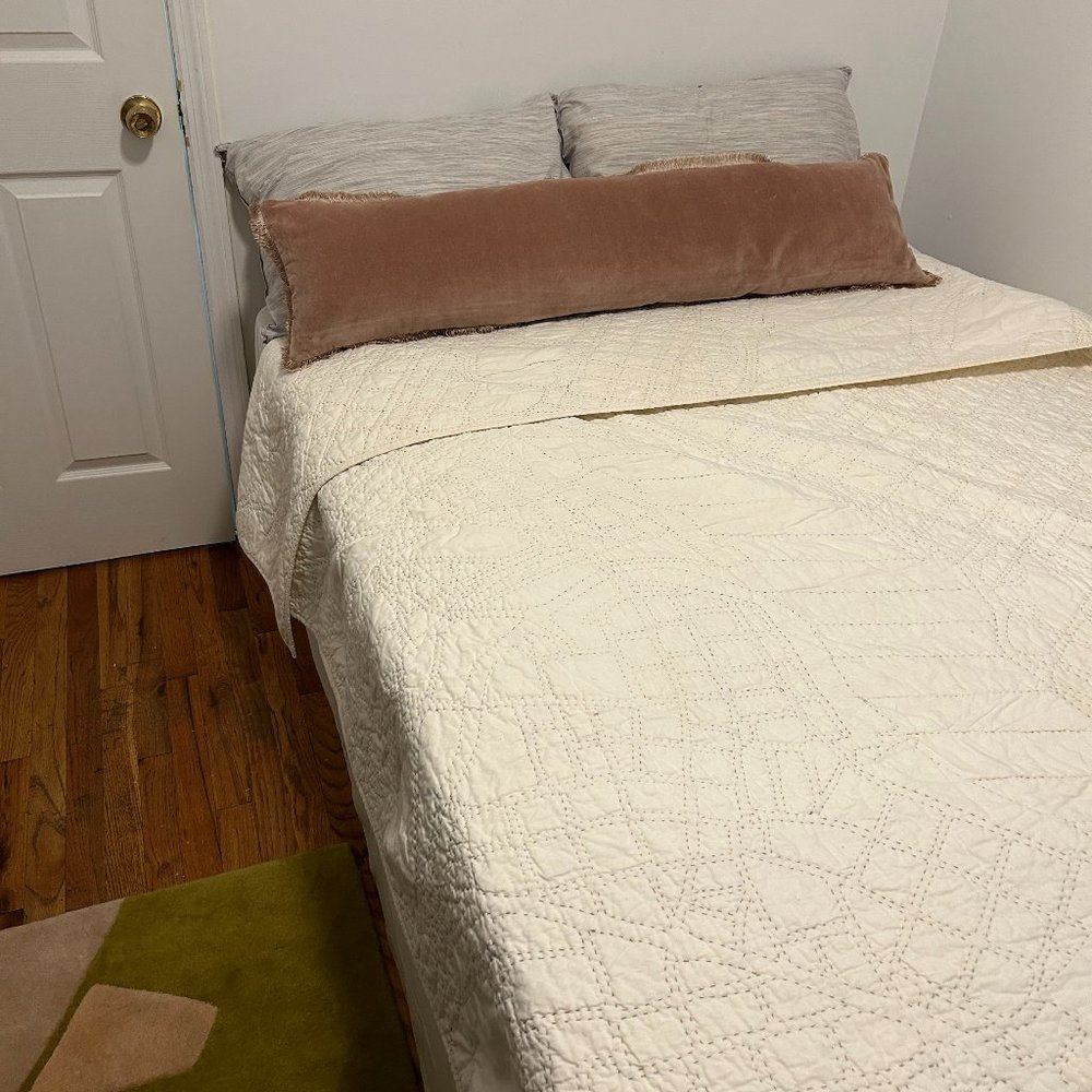 Haptic Lab NYC Anniversary Quilt of Manhattan, NY Map Full x Queen Heirloom Gift